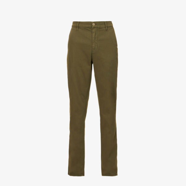 

Брюки Easy Alvin классического кроя из органического хлопка стрейч Nudie Jeans, зеленый