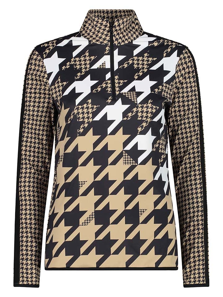 

Флисовый свитер CMP, цвет beige/weiß/schwarz