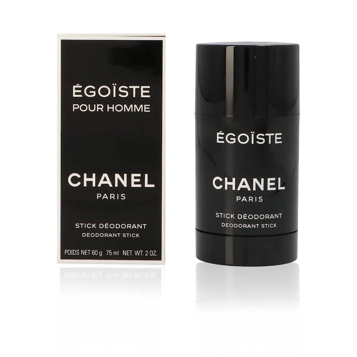 CHANEL Мужской антиперспирант Egoiste для устранения запаха 75 мл, 75ml
