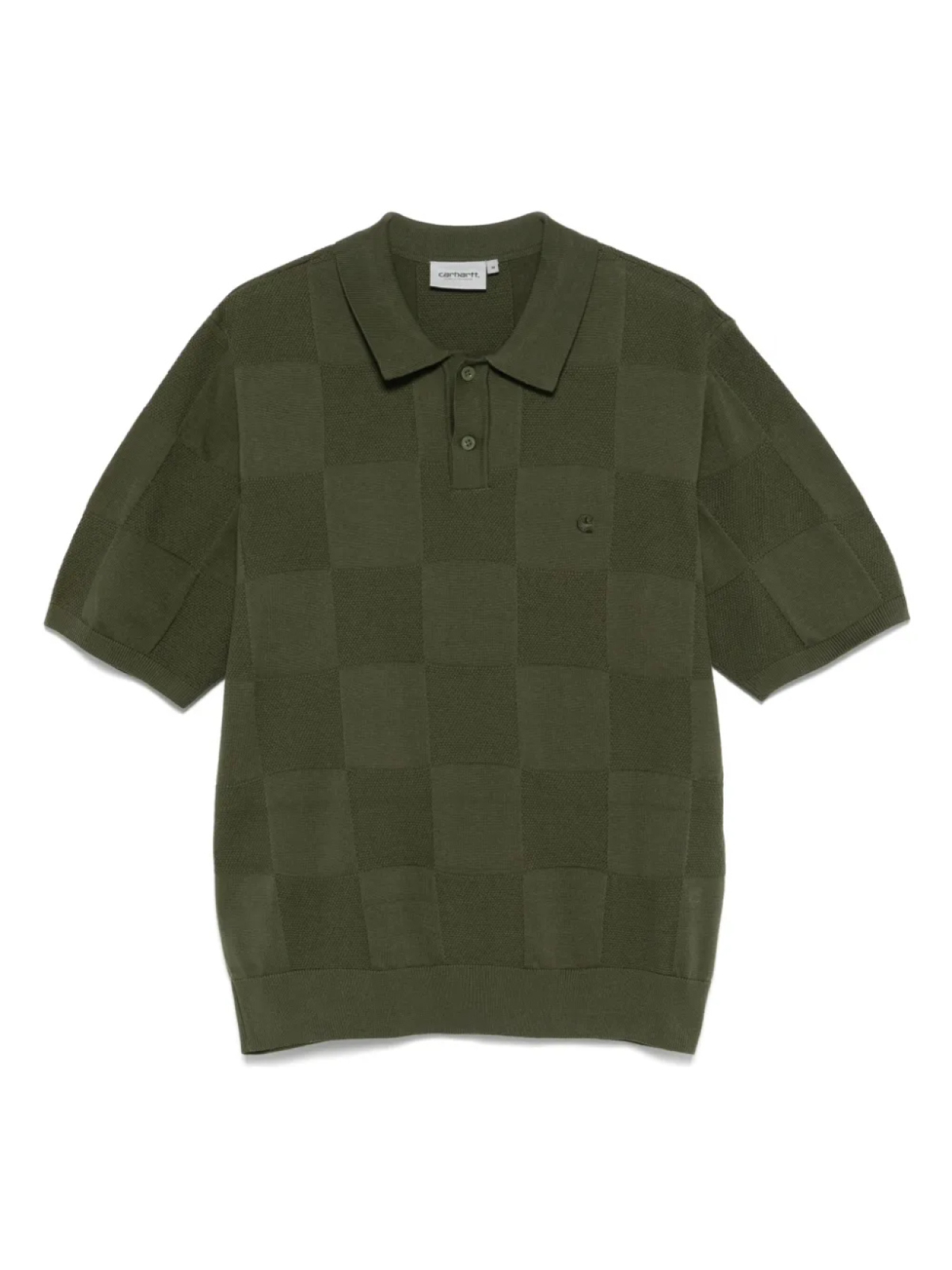 

Рубашка-поло в клетку Carhartt WIP, зеленый