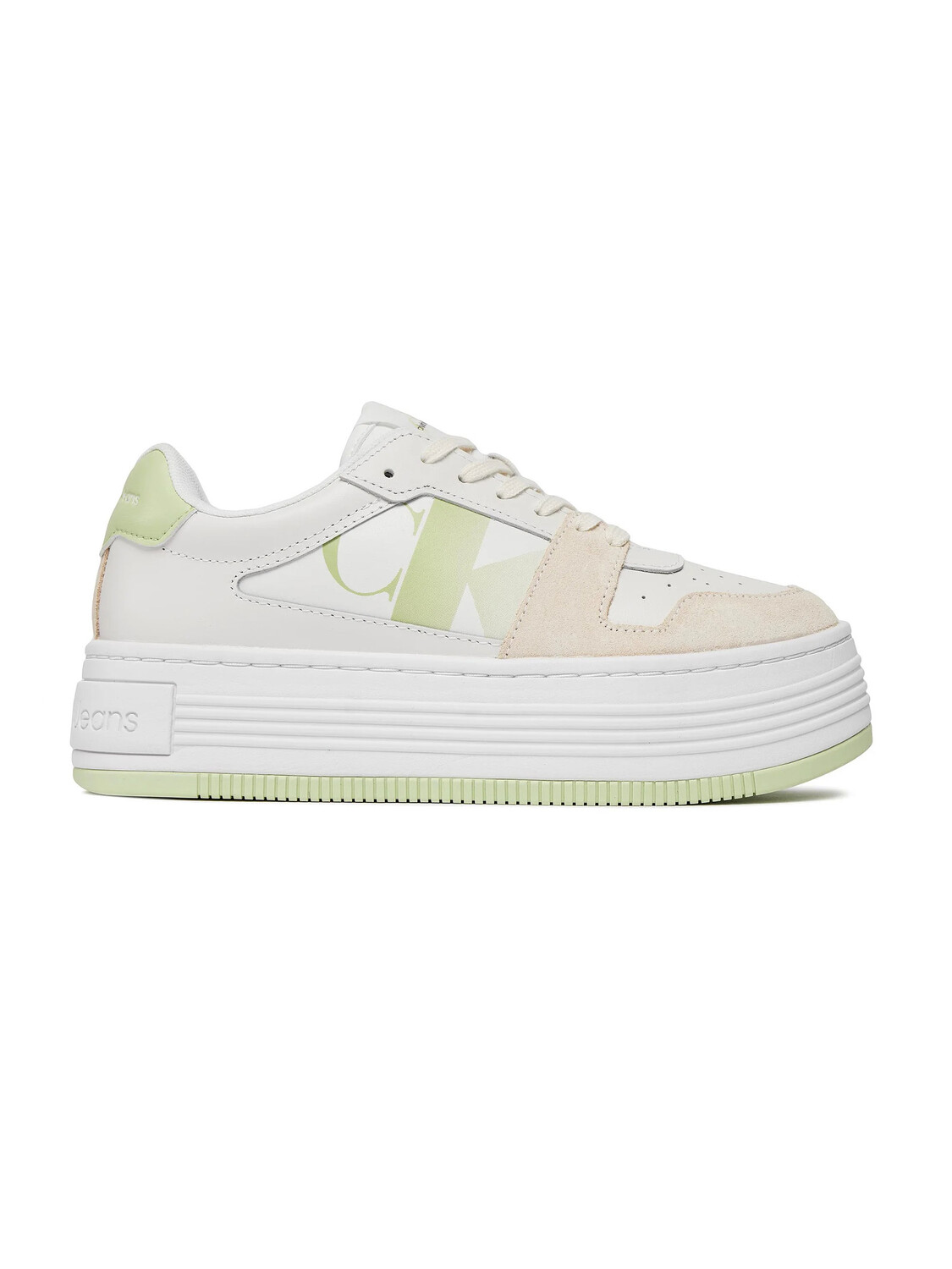 Кроссовки platform donna Calvin Klein, белый