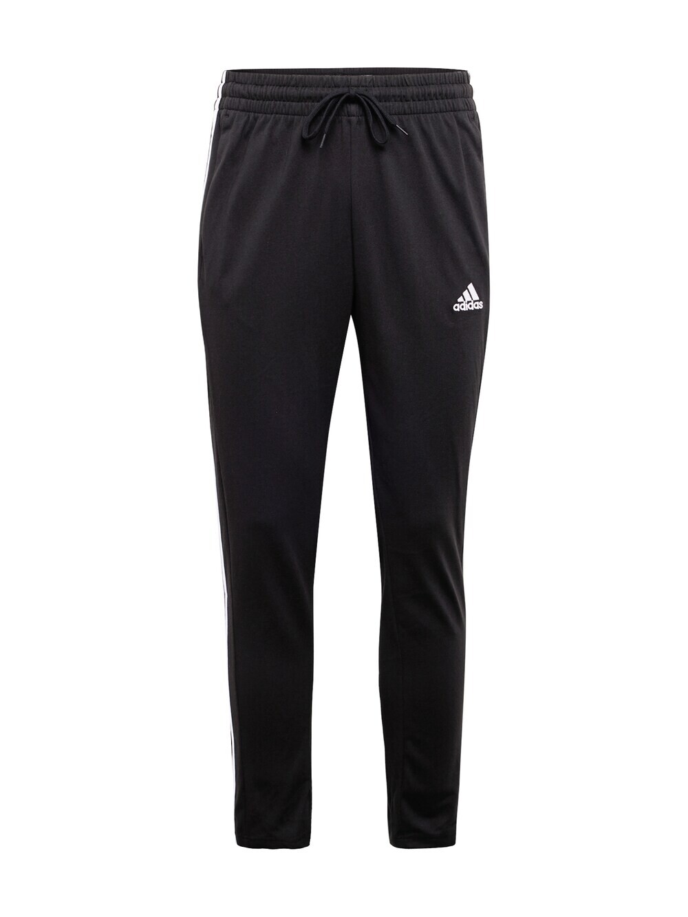 

Брюки для тренировок узкого кроя Adidas Essentials Tapered Open Hem 3-Stripes, черный