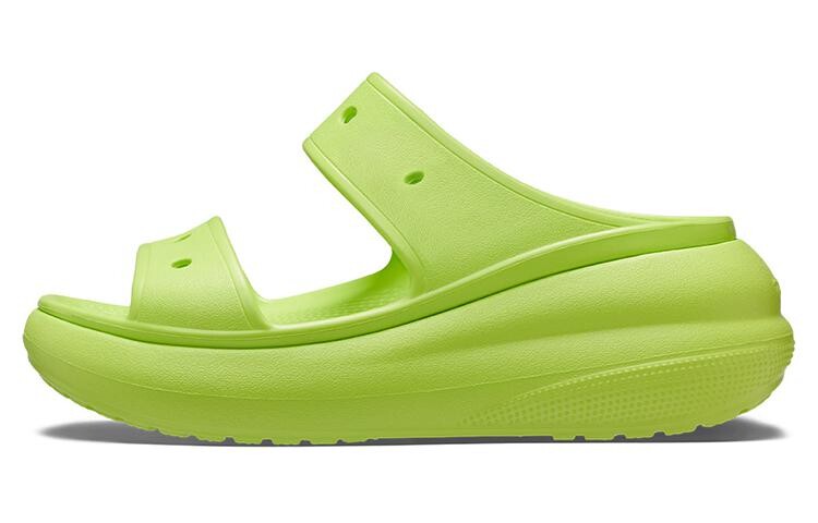 Шлепанцы и сланцы Crocs Crush Sandal 'Limeade' Women's