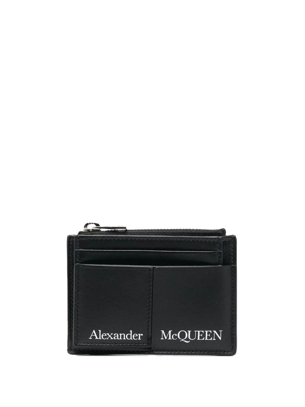

Картхолдер с логотипом Alexander McQueen, черный
