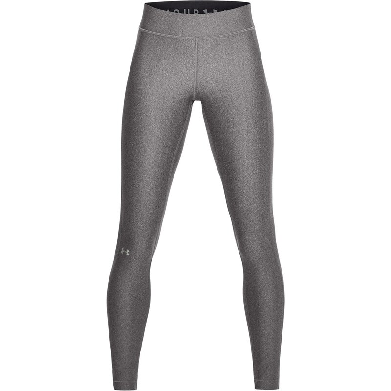 

Тренировочные леггинсы "ua hg armor legging" длинные Under Armour, серебряный
