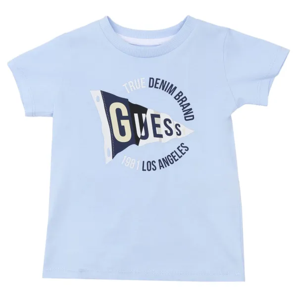 

Футболка стандартного кроя Guess, синий