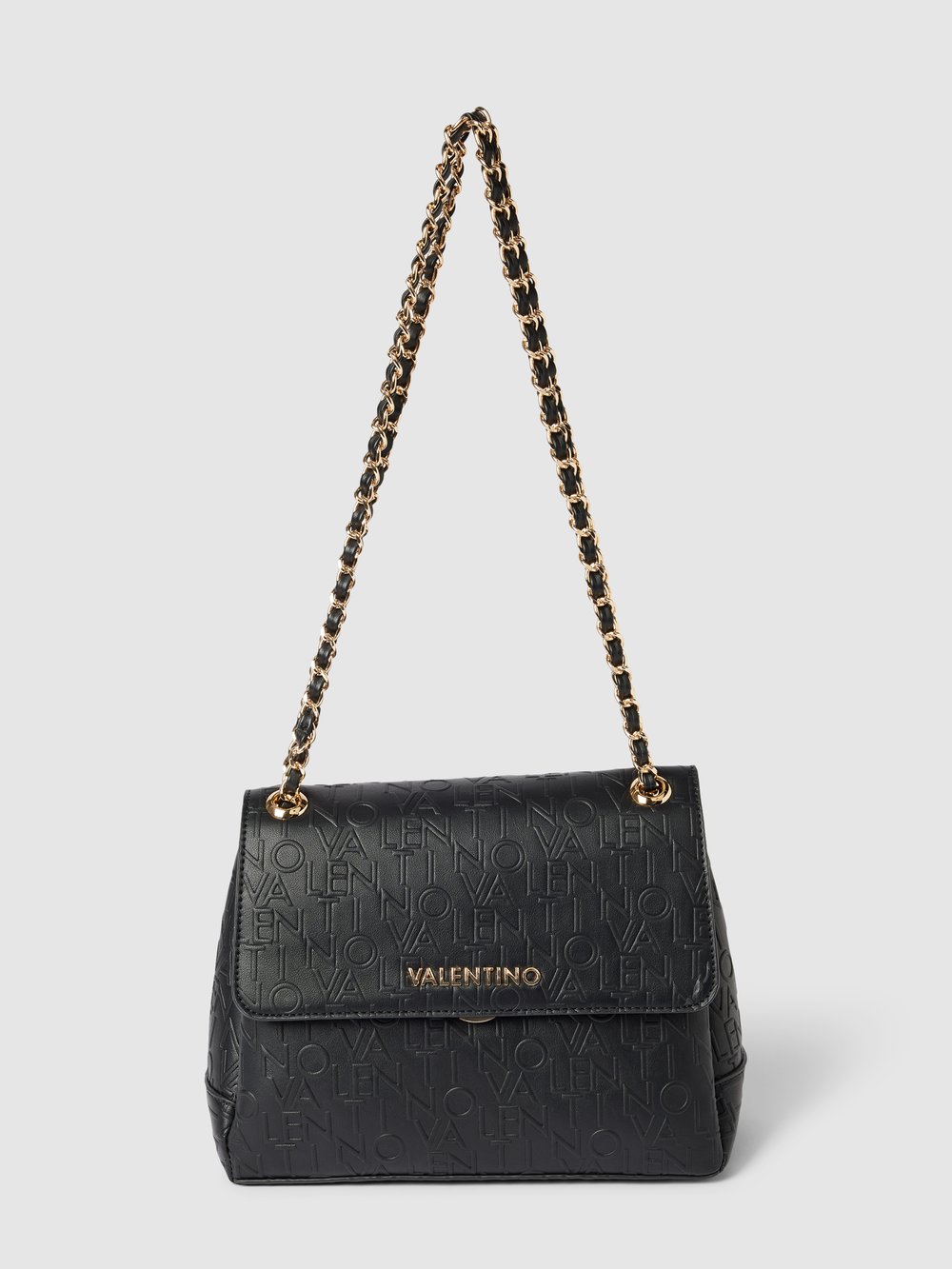 

Сумка с логотипом и плечевым ремнем VALENTINO BAGS, черный