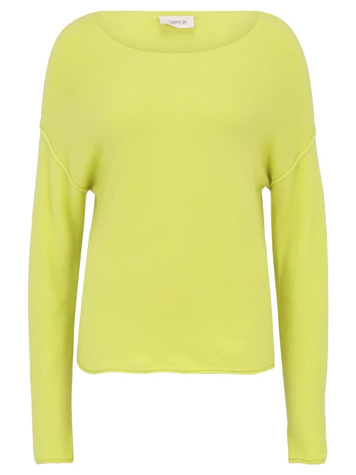 

Пуловер CARTOON Strickpullover mit Rundhalsausschnitt, цвет Neon Yellow