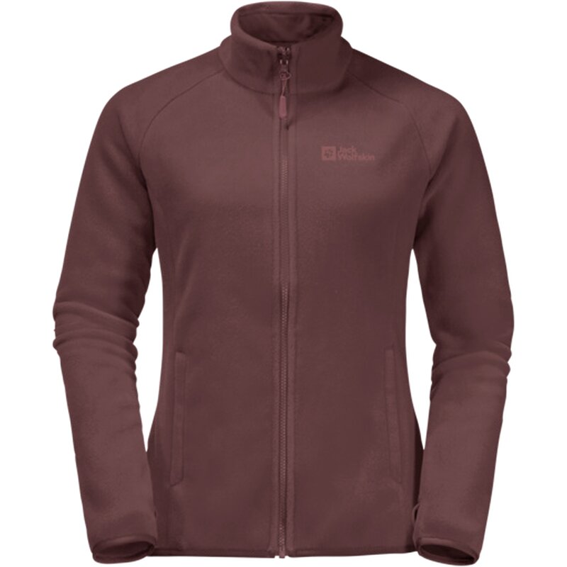 

Куртка Moonrise FZ W Jack Wolfskin, бордовый