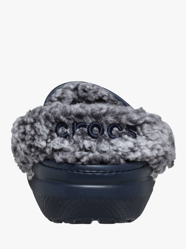 Классические тапочки с флисовой подкладкой Crocs, Navy — фото 3