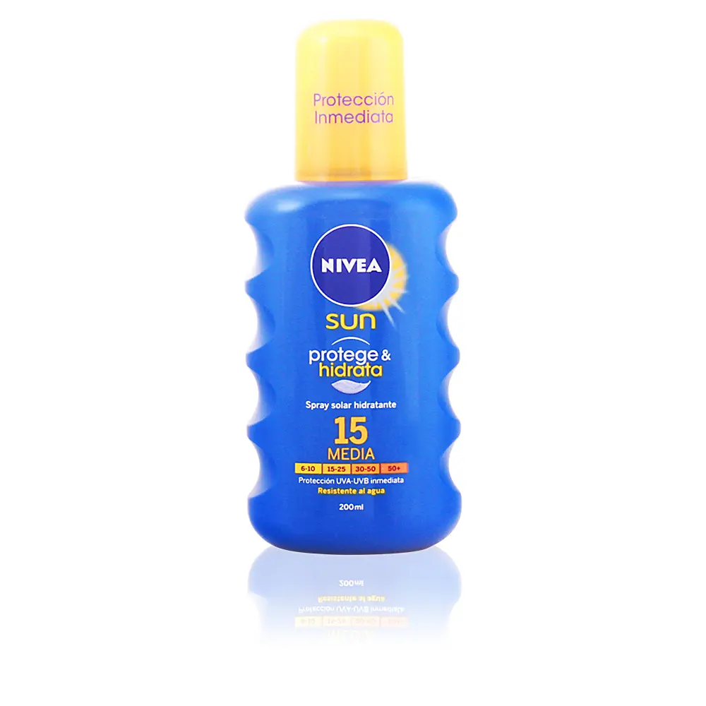 

Солнцезащитный крем Sun protege&hidrata spray spf15 Nivea, 200 мл.