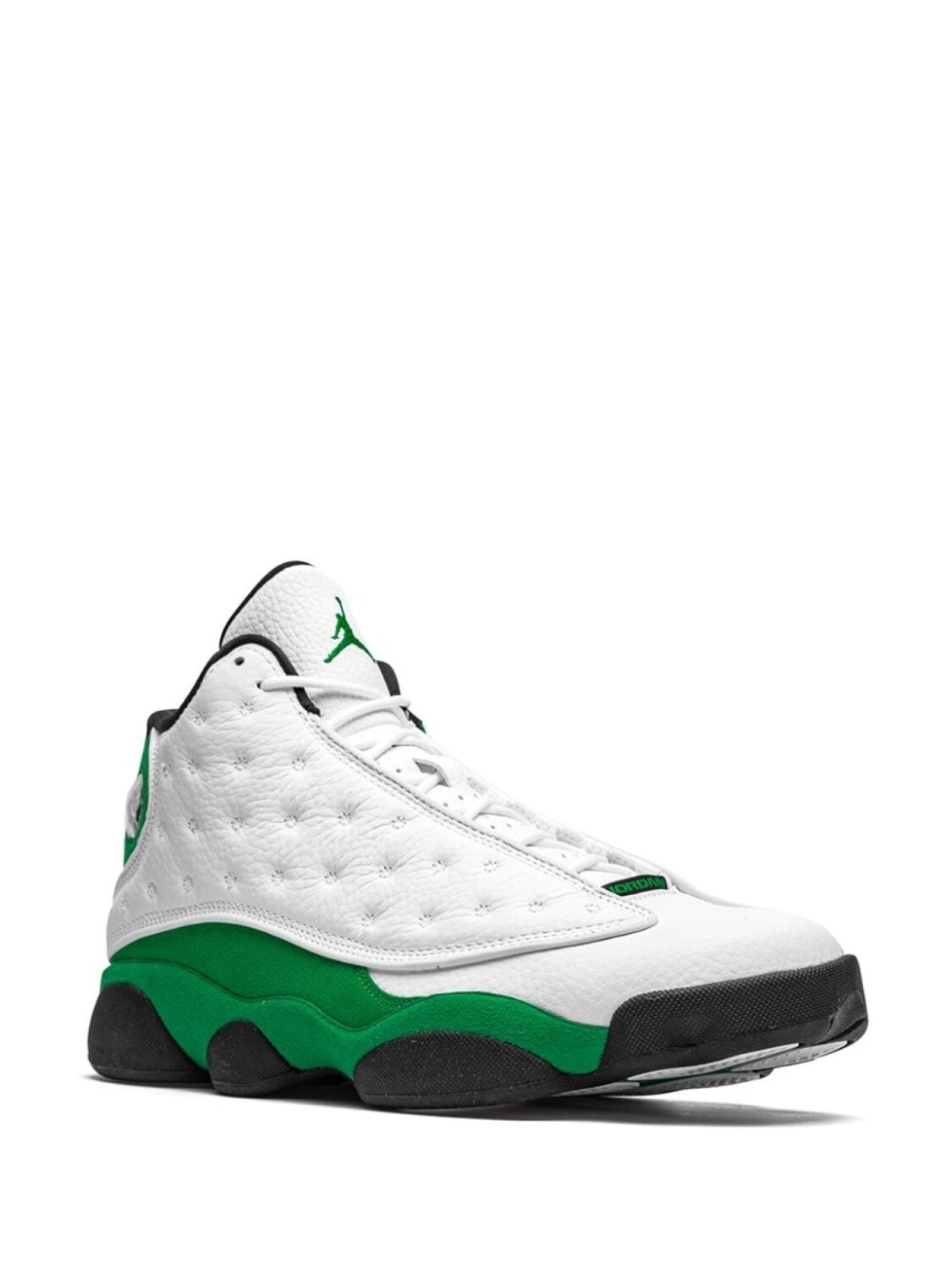 Кроссовки Air 13 Lucky Green Jordan, белый — фото 2