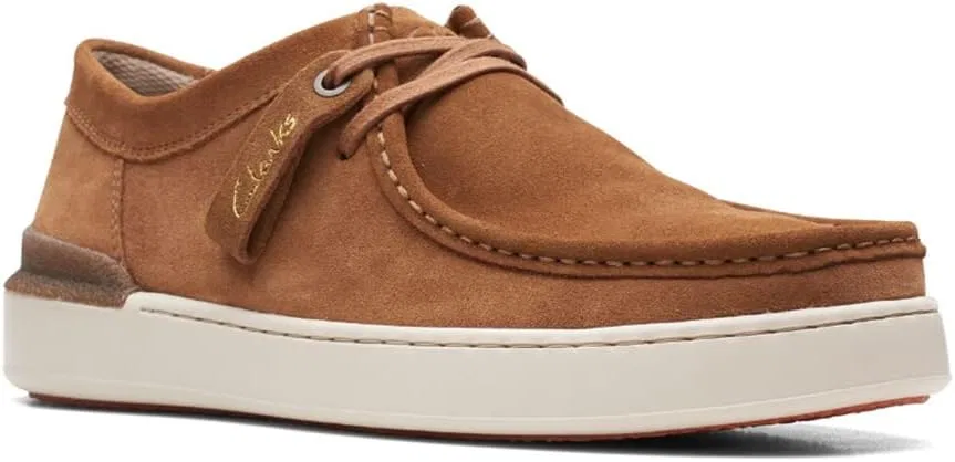 Мужские лодочные туфли Clarks Courtlite Wally, коньячный