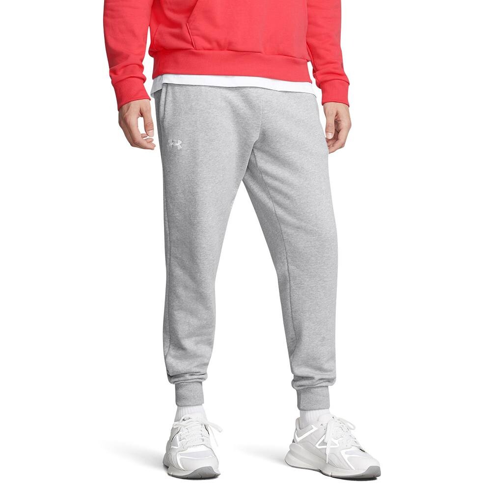 

Мужские флисовые джоггеры Under Armour Rival, цвет Mod Gray Light Heather