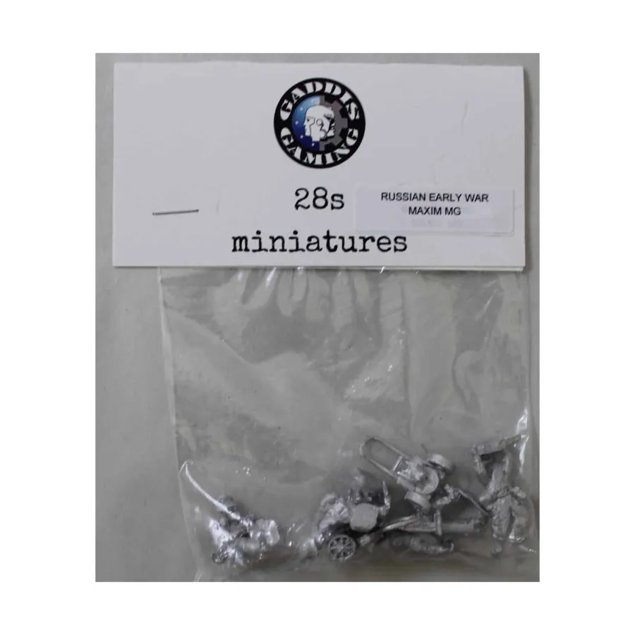 

SEW Maxim MGs & Crews, WWII Miniatures - Soviet - Early War - Infantry (28mm)