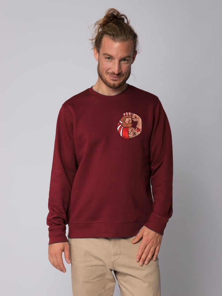 

Толстовка wat Apparel Seemann, цвет weinrot