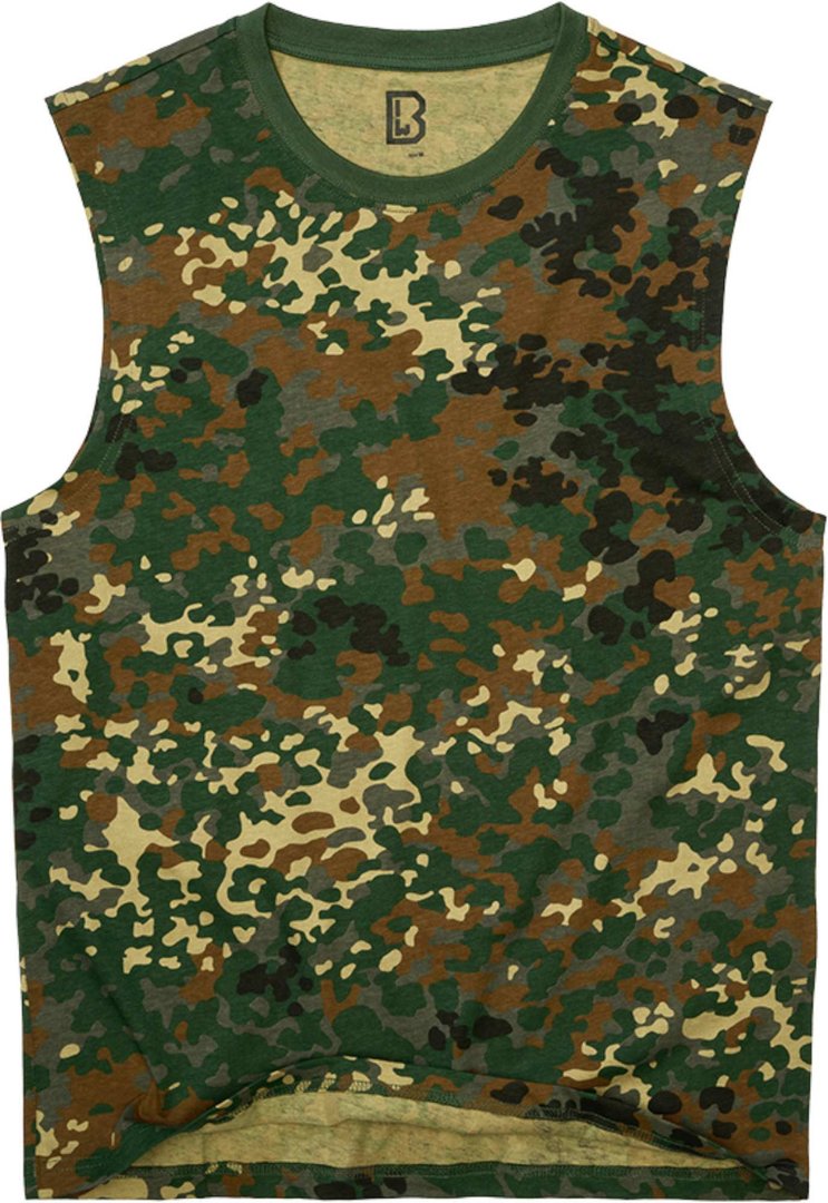 

Футболка Brandit sleeveless Shirt, цвет Olivegreen/Black