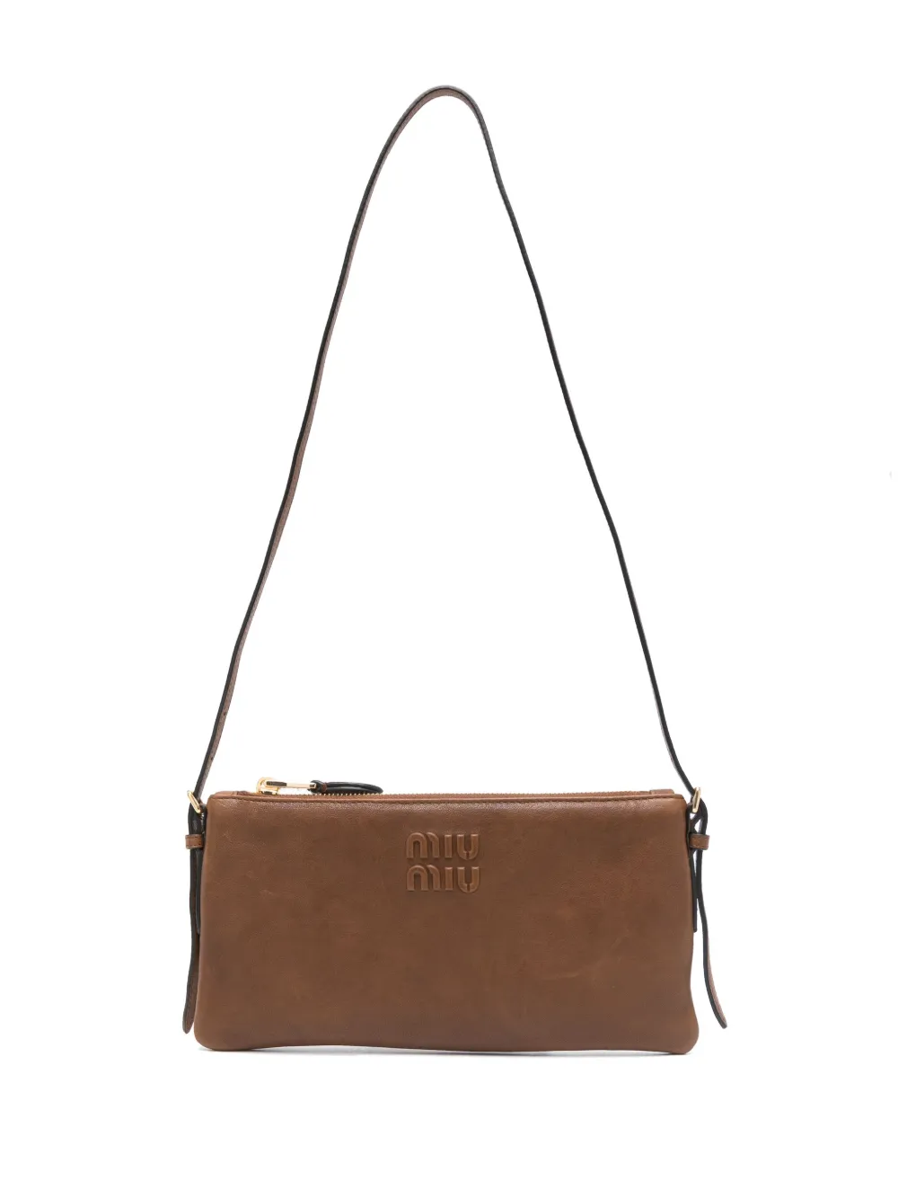 

Мини-сумка на плечо Miu Miu, коричневый