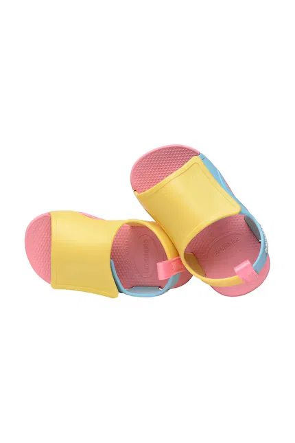 Сандалии детские с открытой пяткой Baby Play Havaianas, розовый — фото 4