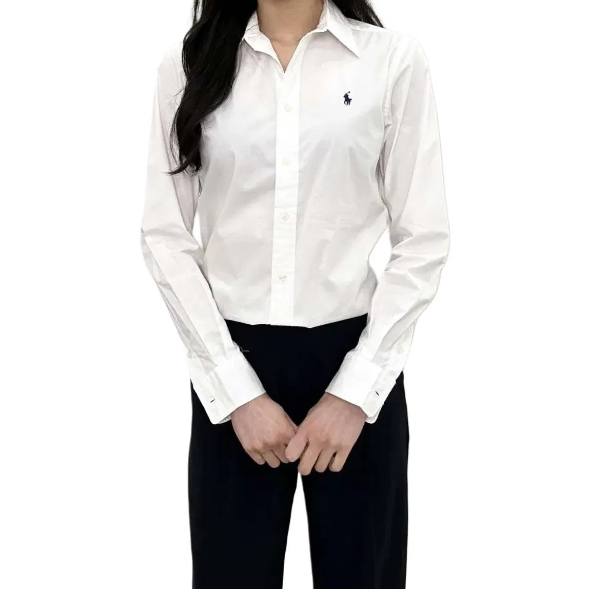 Рубашка SS25 Classic Version Women's Polo Ralph Lauren, White — фото 3