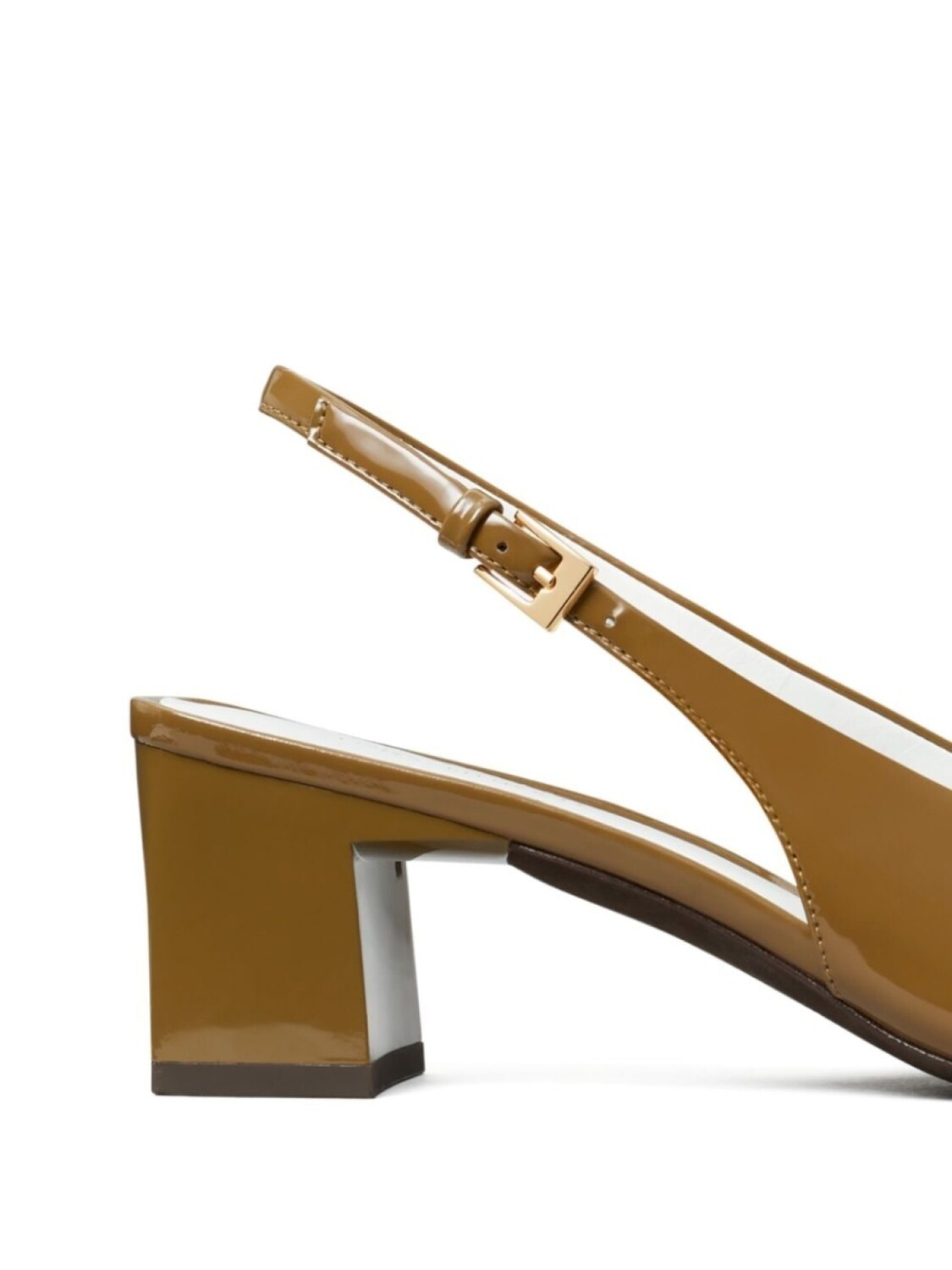 Туфли-лодочки Tory Burch Georgia 55 мм с открытой пяткой, серый — фото 3