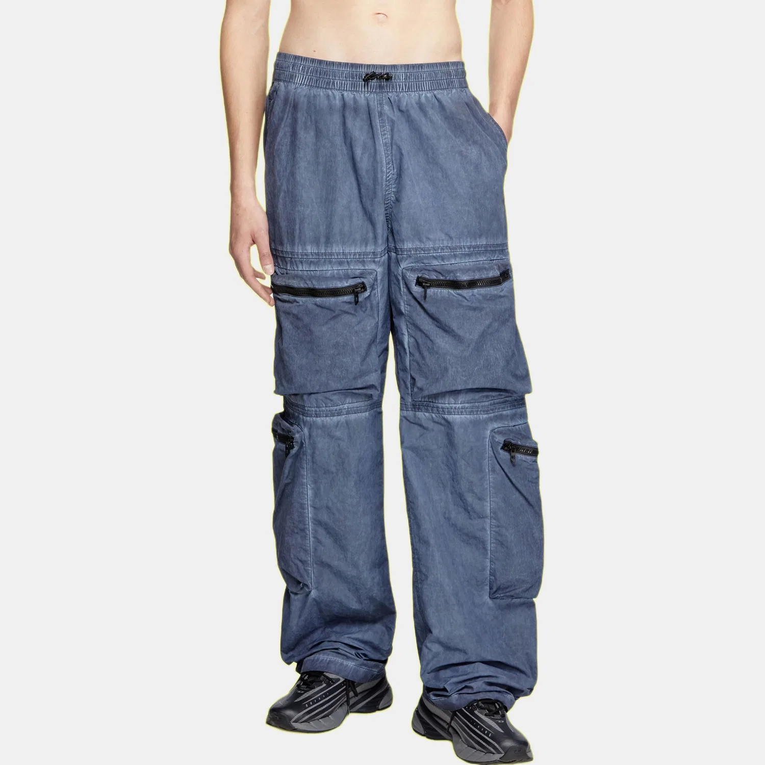 Брюки на завязках P Noode A DIESEL, Blue — фото 4
