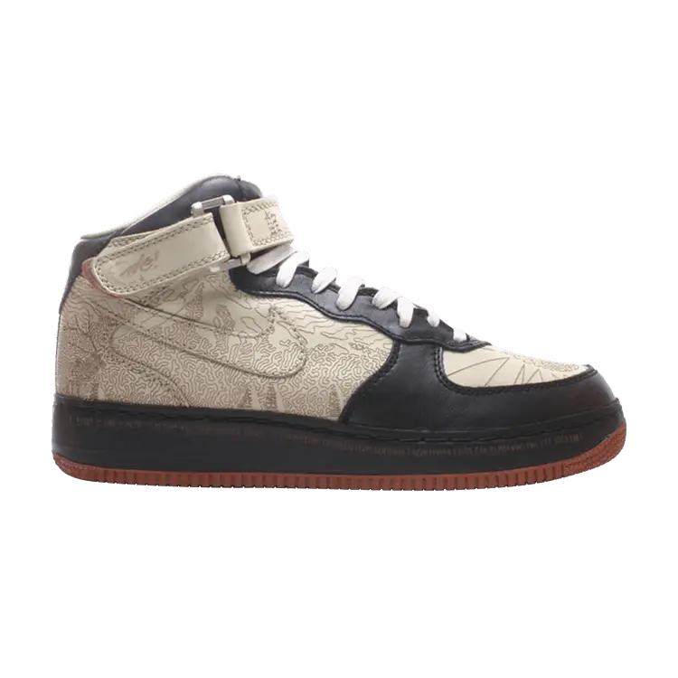 

Кроссовки Nike Air Force 1 Mid Insideout, черный