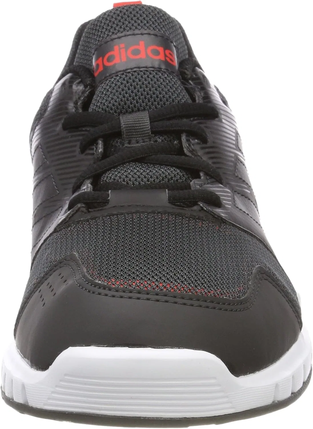 Мужские беговые кроссовки Adidas Essential Star 3, Multicoloured Carbon S18 Core Black Hi Res Red S18 — фото 2