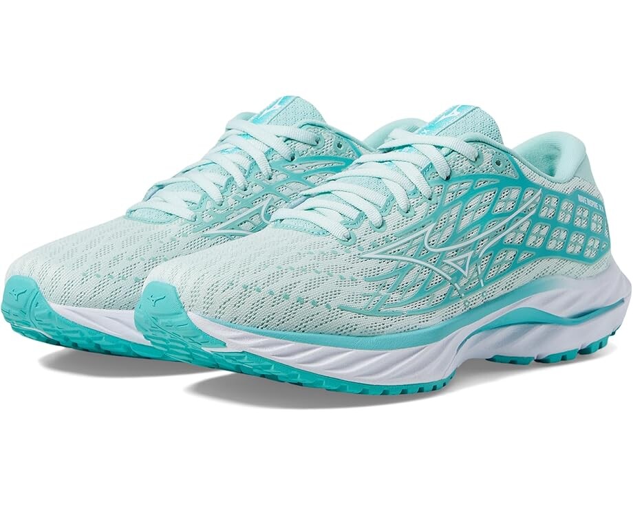 

Кроссовки Mizuno Wave Inspire 20, цвет Eggshell Blue/White