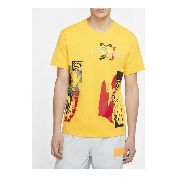 

Футболка Air Jordan Sport Dna Short Sleeve Men's Yellow, желтый