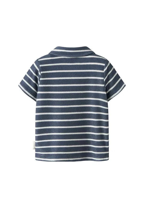 Рубашка поло стандартного кроя poloshirt Name It, Vintage Indigo — фото 4
