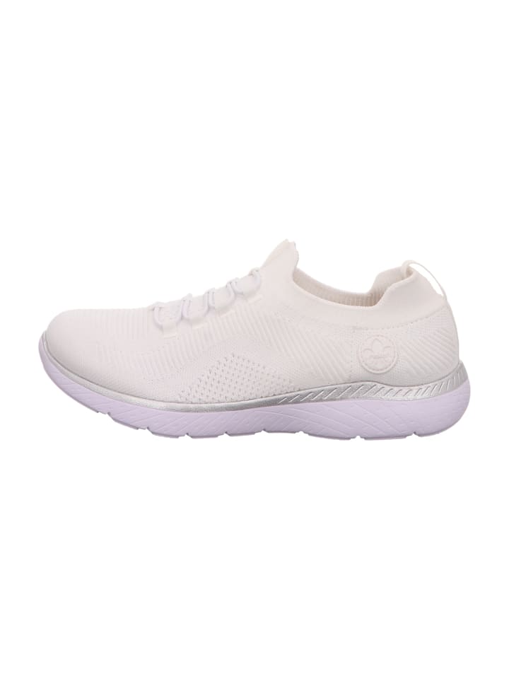 Тапочки rieker Sportliche Slipper, белый
