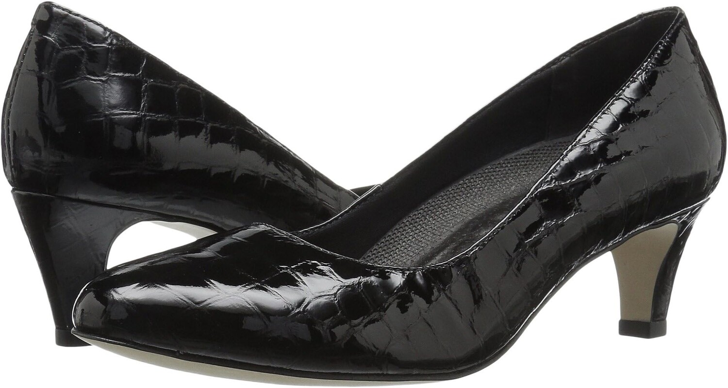 

Туфли Walking Cradles Joy, цвет Black Patent Crocco