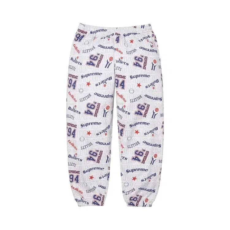 Спортивные штаны Supreme x Mitchell & Ness Teams, серый