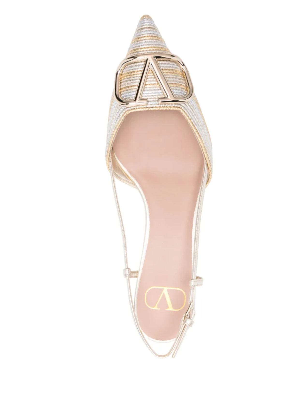 Туфли-лодочки VLogo Signature 40 мм с бляшкой Valentino Garavani — фото 4