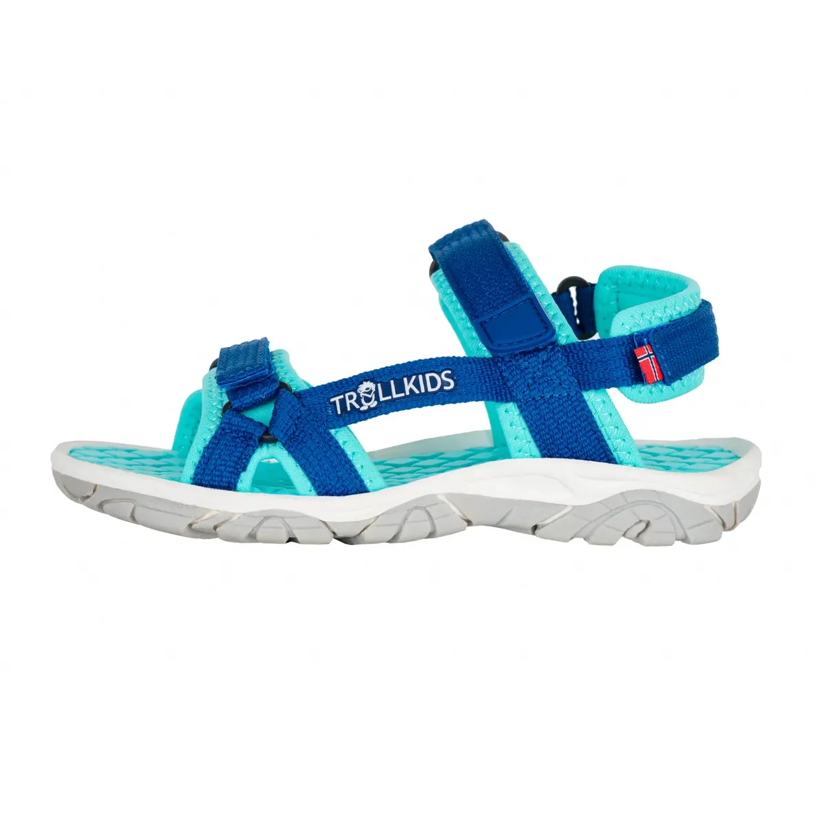 

Сандалии TROLLKIDS "KIDS OSLOFJORD SANDAL", цвет Midnight Blue / Dark Mint