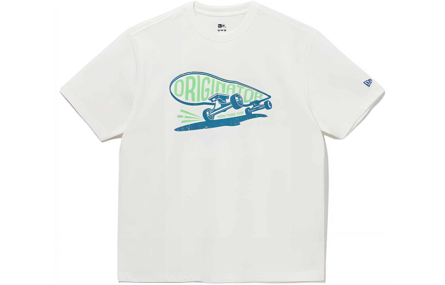 

New Era Футболка SS24 унисекс белая, Белый, New Era Футболка SS24 унисекс белая