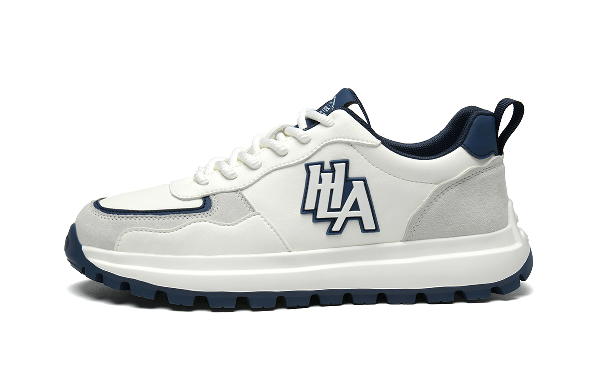 

Мужские повседневные кроссовки Men's Low top White Brown, White Brown HLA, белый серый