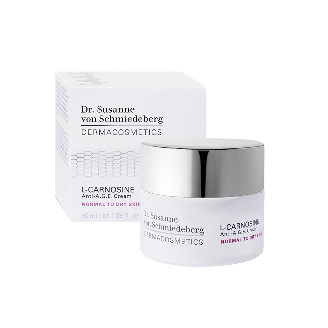 

Крем для лица l-carnosine anti-a.g.e. cream normal to dry skin Dr Susanne Von Schmiedeberg, объем 50 мл