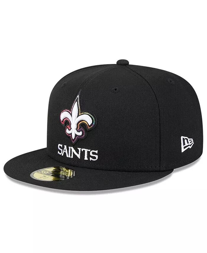 

Мужская черная приталенная кепка New Orleans Saints 2023 NFL Crucial Catch 59FIFTY New Era, черный