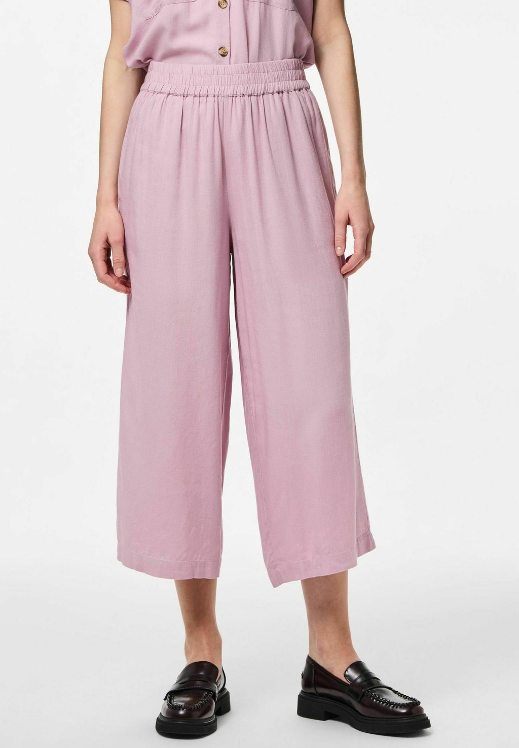 

Брюки CULOTTES PCPIA Pieces, фуксия