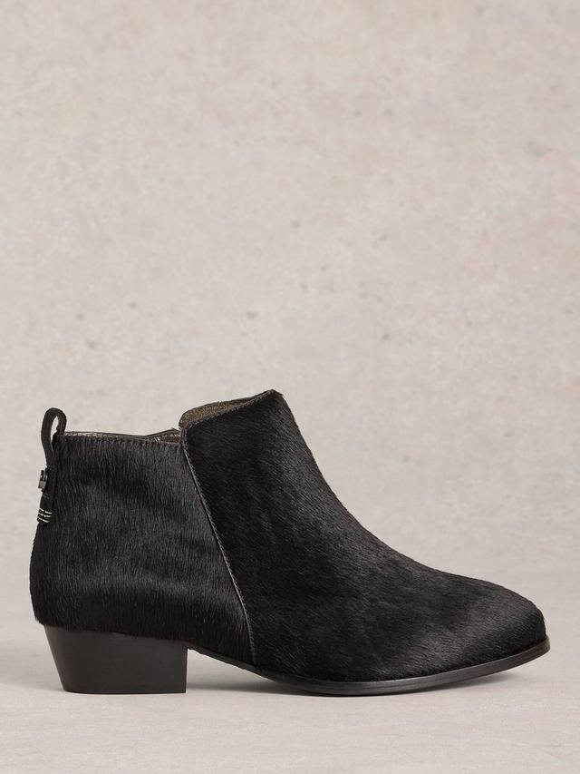 Ботинки Willow из текстурированной кожи White Stuff, Pure Blk