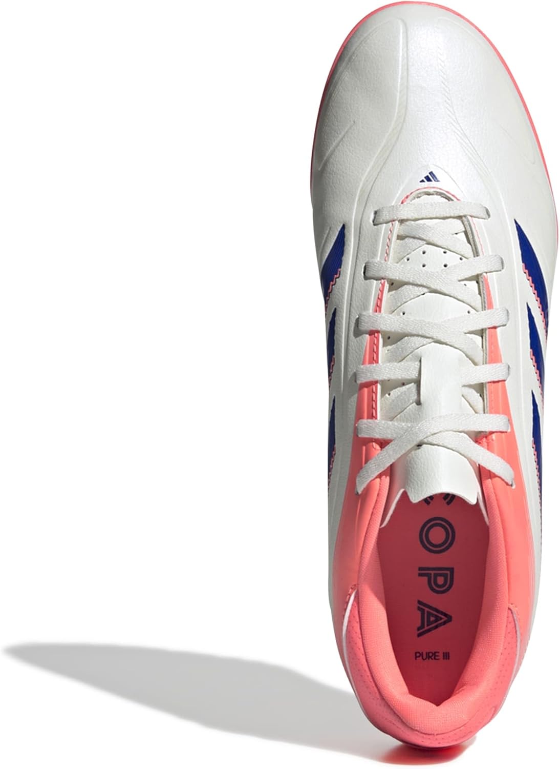 Кроссовки adidas Unisex-Adult Copa Pure 3 Club для игры на искусственном газоне, голубой/белый — фото 2