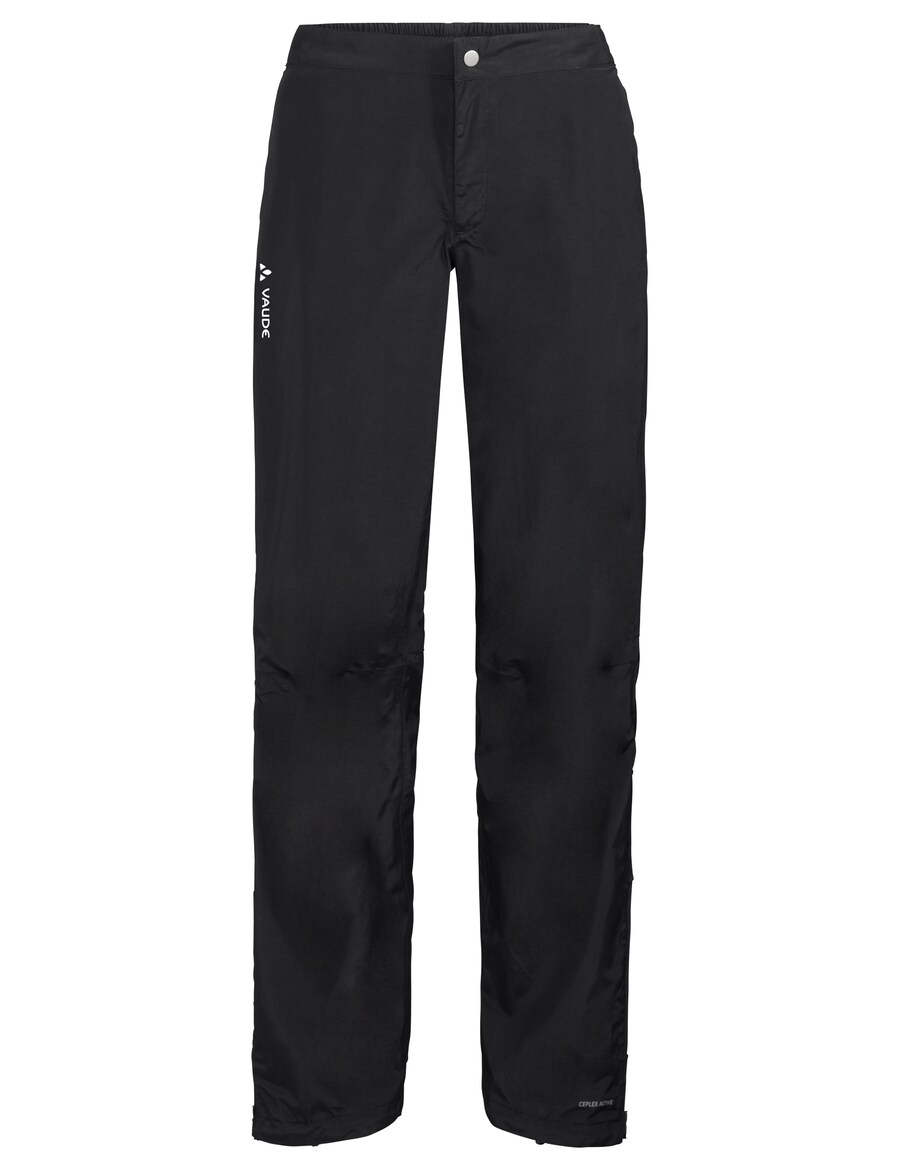 

Обычные уличные брюки VAUDE Yaras Rain P III, черный
