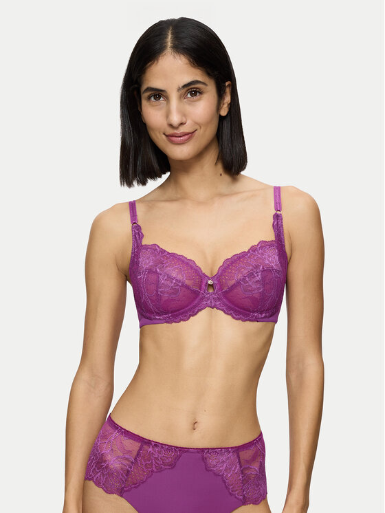 

Бюстгальтер на косточках Wild Peony Florale 10209608 Triumph, фиолетовый