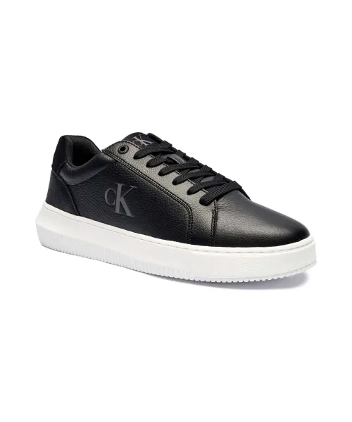 

Кожаные кроссовки Calvin Klein Jeans, черный