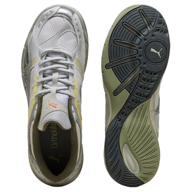 PUMA Мужские кроссовки для тренировок Kessel Pro Support белые серебристые — фото 4