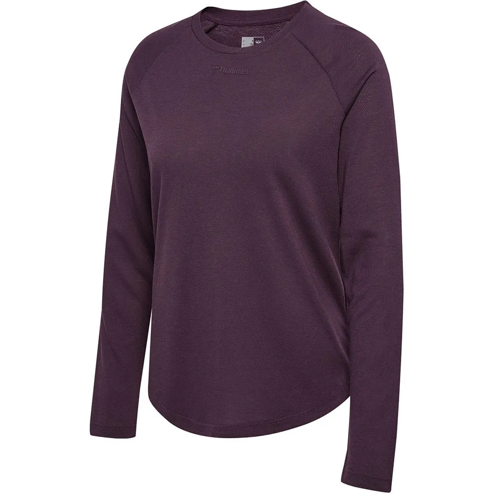 

Футболка Hummel MT Vanja long sleeve, фиолетовый