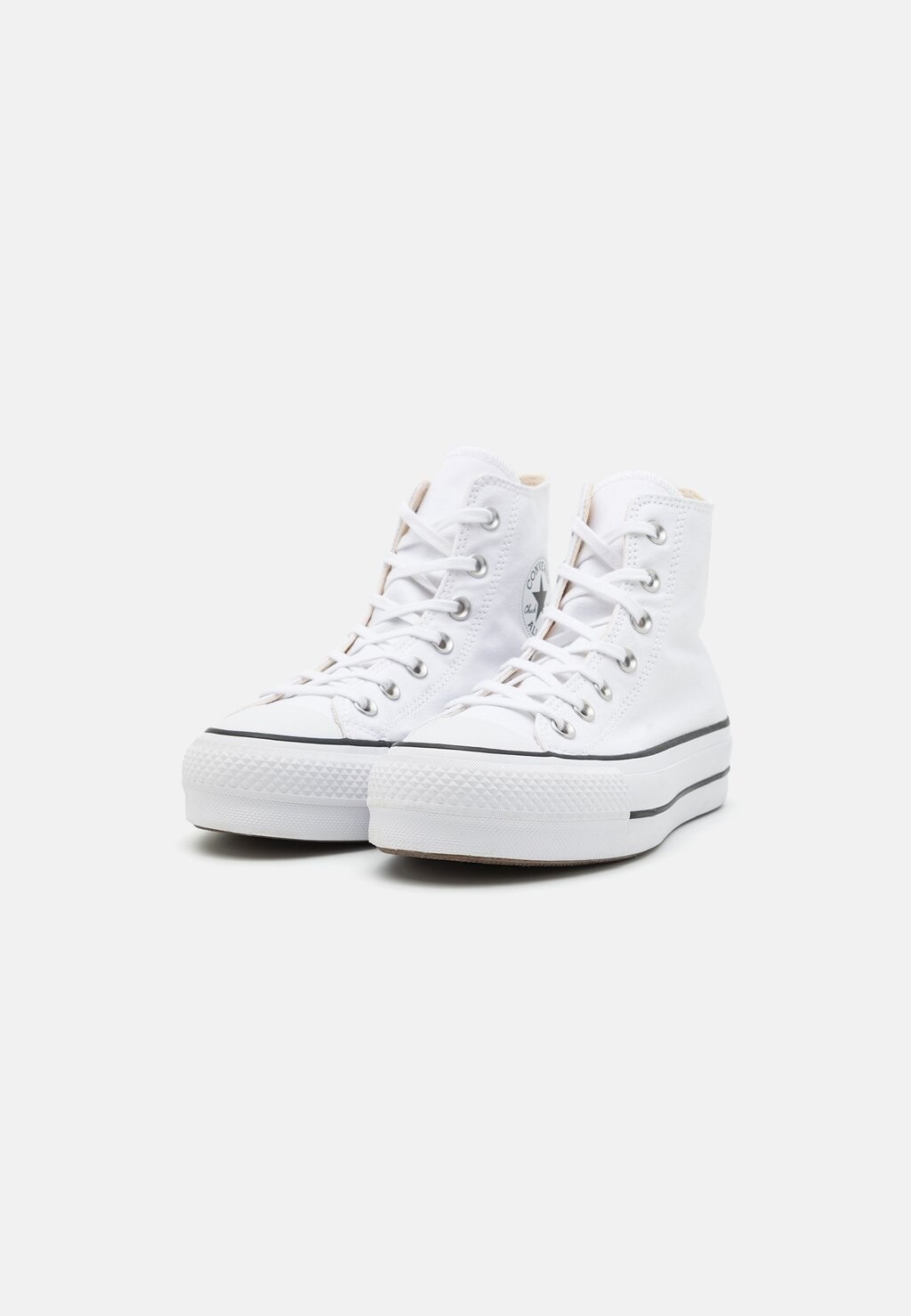 Кроссовки с высоким верхом CHUCK TAYLOR ALL STAR LIFT PLATFORM WIDE WIDTH Converse, белый — фото 2