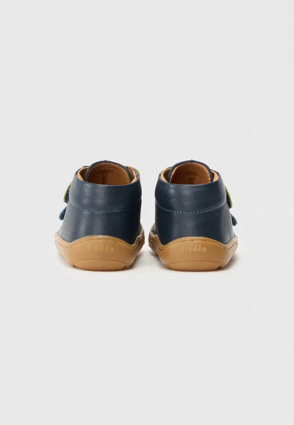 Детские туфли унисекс для первых шагов босиком Froddo, Blue/Dark Blue — фото 3